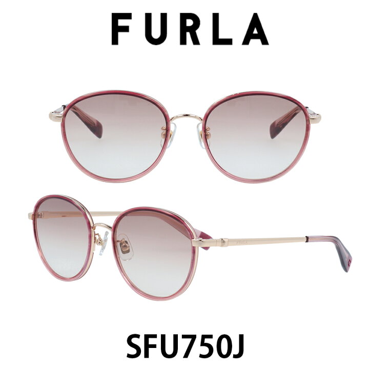 楽天市場】2024年 FURLA フルラサングラス SFU750J 33M (シャイニー 