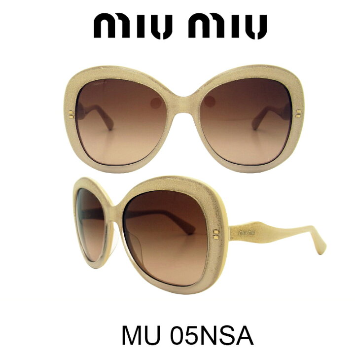 楽天市場】【国内正規品】MIU MIU(ミュウミュウ) サングラス MU05NSA 