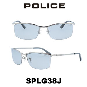 �|���X �T���O���X �����Y POLICE Japan���f�� SPLG38J-579 ���C�g�O���[/�V���C�j�[�V���o�[