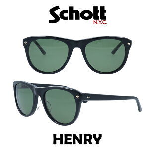 Schott N.Y.C �V���b�g �T���O���X �J�[�}�C�� CARMINE SHT-HENRY-1 �O���[��/�u���b�N �����Y�@���f�B�[�X �v�W�����ɍ���