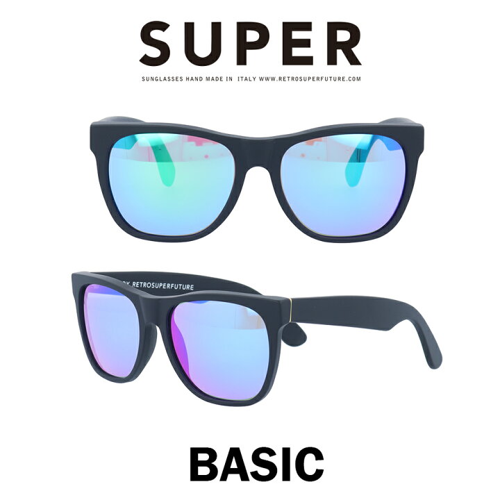 楽天市場】SUPER(スーパー) サングラス ベーシック Basic 166 マット 