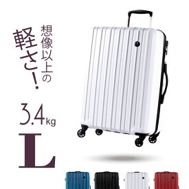 GRIFFINLAND スーツケース PC7258 Lサイズ 大型 超軽量 おすすめ かわいい キャリーバッグ ポリカーボネート 旅行かばん おしゃれ ファスナー TSAロック ハードケース 海外 国内 旅行