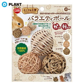 マルカン バラエティボール 小動物 おもちゃ かじる