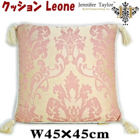 クッション Pillow 薔薇 JENNIFER TAYLOR Leone ピンク カバー取外可 背もたれ 枕 まくら 花柄 ローズ おしゃれ ヨーロッパ アンティーク風 クラシック 薔薇雑貨 ジェニファーテイラー インテリア 布製 ギフト包装無料 viv