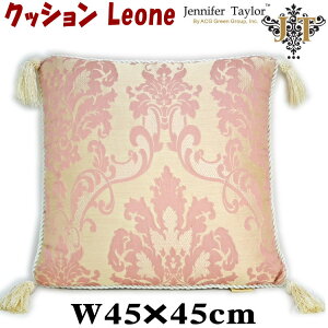 クッション Pillow 薔薇 JENNIFER TAYLOR Leone ピンク カバー取外可 背もたれ 枕 まくら 花柄 ローズ おしゃれ ヨーロッパ アンティーク風 クラシック 薔薇雑貨 ジェニファーテイラー インテリア 布