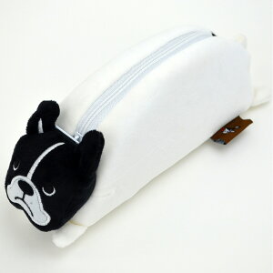 メガネケース モチモチフェイス ファスナー開閉 ハード中敷 フレンズヒルめがねケース 眼鏡ポーチ かわいい おしゃれ 猫柄 犬柄 猫雑貨 犬雑貨 猫グッズ 犬グッズ ねこ いぬ ネコ イヌ キャ