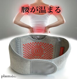 SALE 腰痛 温かいサポーター お腹 腰冷え 腰サポーター ポケット付き Mサイズ ウエストサイズ80cm以内 plantobiz