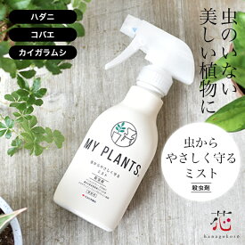 MY PLANTS 虫からやさしく守るミスト 250ml 殺虫剤 1000円ポッキリ スプレー 殺虫剤 肥料 葉面洗浄剤 観葉植物 住友化学園芸 観葉植物 園芸 ガーデニング ビギナー 初心者夏ギフト お中元
