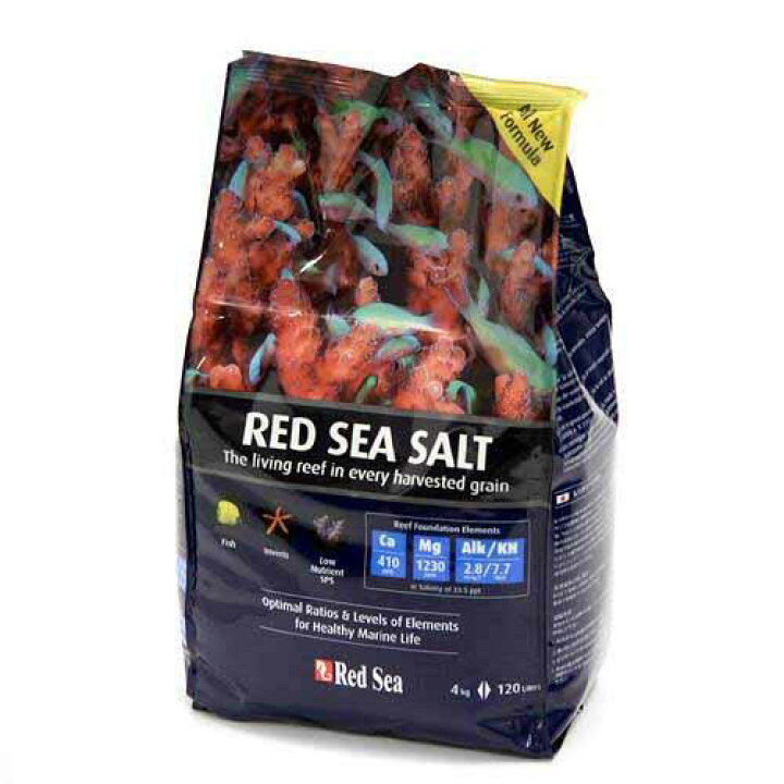 楽天市場】人工海水 レッドシー レッドシーソルト 4kg 海水魚 