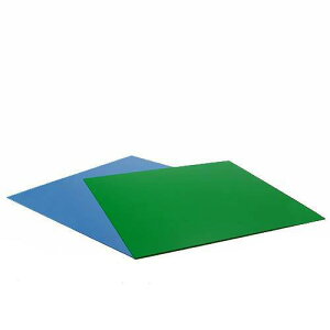 RG−30水槽用 丈夫な塩ビ製バックスクリーン 28.3×27.5cm 若草色 ライトグリーン