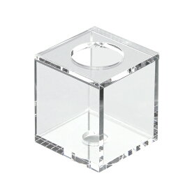 クリアボンベスタンド　Cubic　H80（幅7×奥行7×高さ8cm）