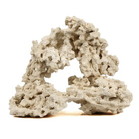 マルコロック　リーフセーバー　エッジ（Edge）　Sサイズ　2〜3kg　海水水槽用　水槽用石　デスロック　化石サンゴ