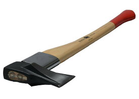 [エントリーでP+5倍] 【ネックガードで打ち損じても安心】日本人の手に合わせて作られた斧 刃の重さ2Kg 柄の長さ800mm BISON AXE BN06 スプリッティングアックス 薪割り用斧 | 斧 針葉樹 杉 雑朴 原木 切り株 丸太 薪割り薪ストーブ 焚火 暖炉 キャンプ 手斧 薪割り斧