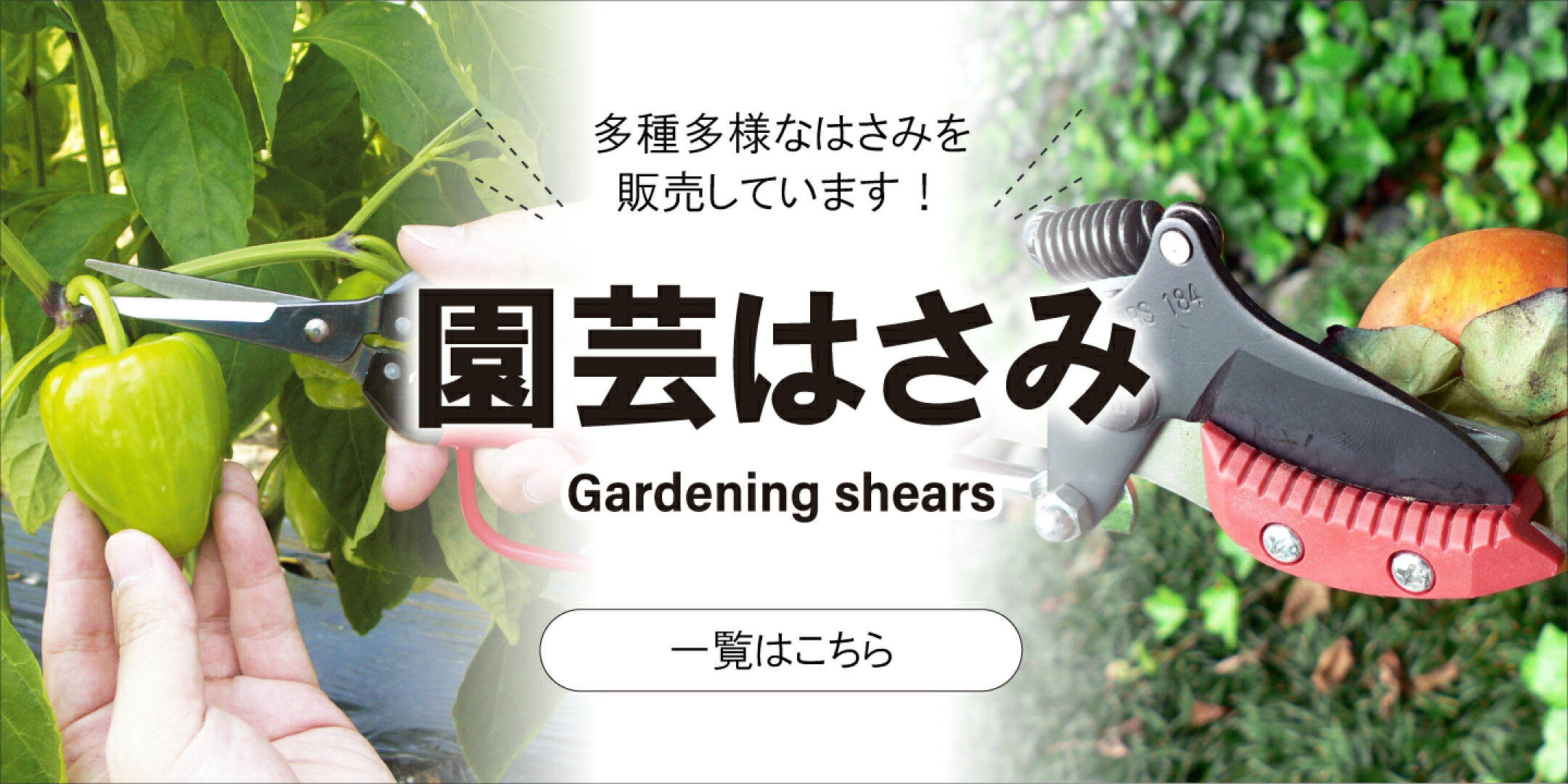 園芸鋏特集