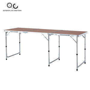 OUTDOOR LIFE CREATIONS �t�H�[���f�B���O�e�[�u�� ���C�h D60