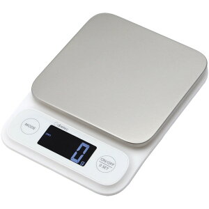 デジタルスケール テリージュ 5kg ホワイト ドリテック 料理用 デジタルはかり 大容量 5kgまで パン作り お菓子作り 人気モデル
