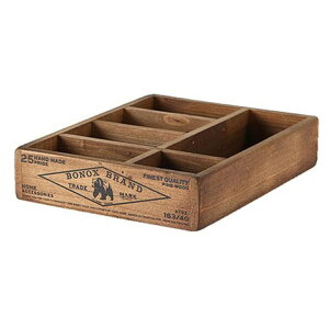 [Gg[P+5{] DULTON _g [ WOODEN ORGANIZER BOX NATURAL Ebf {bNX ؐ 18×s24×4.7cm