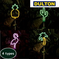DULTON ダルトン ソーラーライト ソーラーネオンライト サボテン