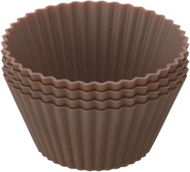 貝印 Kai House SELECT 型ばなれしやすいシリコーン製のマフィンカップ4個入り DL6354 シリコーン マフィン カップ 型 おしゃれ シンプル お菓子作り 手作り 誕生日 バレンタイン 母の日 おすすめ 時短 簡単 便利 人気
