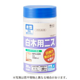 [ポイント最大15倍] カンペハピオ 水性白木用ニスA つやけし透明 300ML