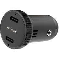 DC充電器 PD 65W USB-C 2ポートコンパクト カーチャージャー シガーソケット充電器 スマホ充電器 カー用…