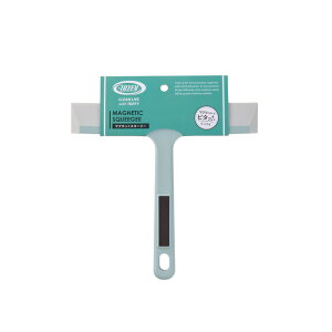 Toffy マグネットスキージー ペールアクア(水色) 水切り マグネット 磁石 衛生 清掃 掃除 おしゃれ シンプル おすすめ かわいい