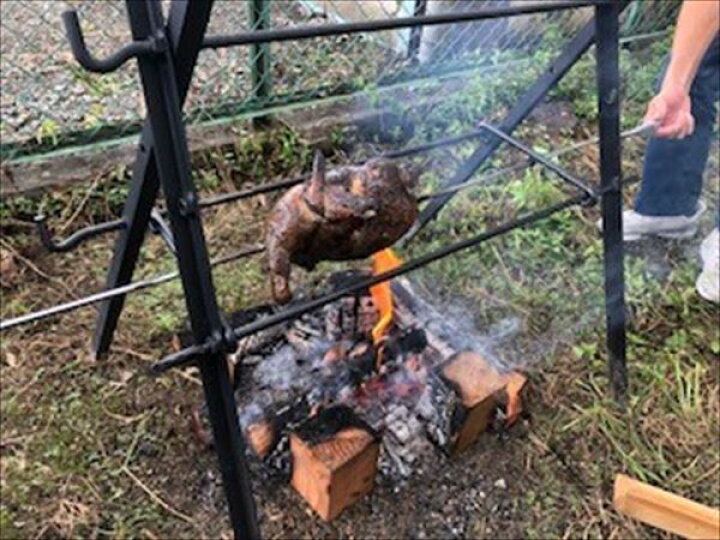 楽天市場】尾上製作所 MH-MK マルチハンガー丸焼きセット アウトドア 