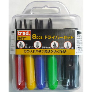 �˂��񂵃Z�b�g �h���C�o�[�Z�b�g (�v���X�A�}�C�i�X) TDS-8 �Ƌ�g�ݗ��� ���W�R�� DIY trad