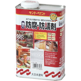 サンデーペイント 強力 防腐・防蟻剤 透明クリアー 700ml 屋内外木部用塗料