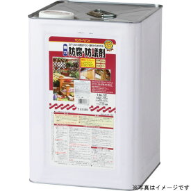 サンデーペイント 強力 防腐・防蟻剤 オレンジ 14L 屋内外木部用塗料