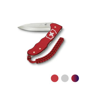 防災グッズ バトニングナイフ フォールディング 折り畳み式 アルミボディ Victorinox ビクトリノックス エボーク ALOX 136mm キャンプナイフ サバイバルナイフ 折りたたみ