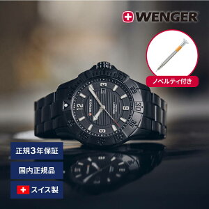 [9Gg[P10{!] rv Yrv WENGER EFK[ {Ki SEAFORCE V[tH[X xg22mm PVD uXbg ohJ[ubN ՃJ[ubN AiO\ XC