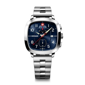 �r���v �����Y�r���v WENGER �E�F���K�[ ���{���K�i Vintage Sport Chrono 39.5mm�P�[�X �X�e���x���g �x���g��20mm �X�C�X�� �N�H�[�c