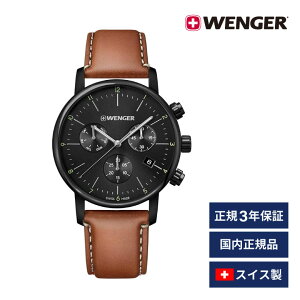 [9Gg[P10{!] rv Yrv WENGER EFK[ {Ki URBAN CLASSIC CHRONO A[oNVbN Nm xg22mm U[ ohJ[uE ՃJ[ubN Ai