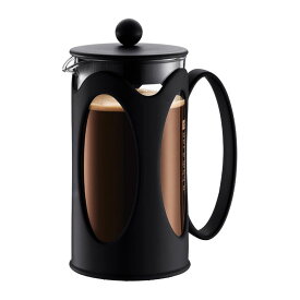 bodum ボダム ケニヤ 10685-01 フレンチプレスコーヒーメーカー 1.0L ブラック 日本正規品