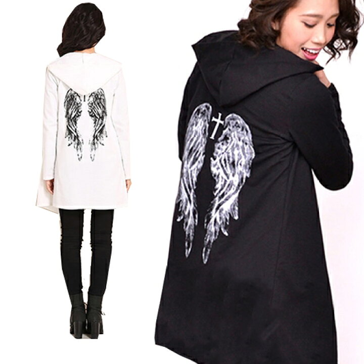 楽天市場】送料無料 パーカー エンジェルウィング パーカー lostAngel  