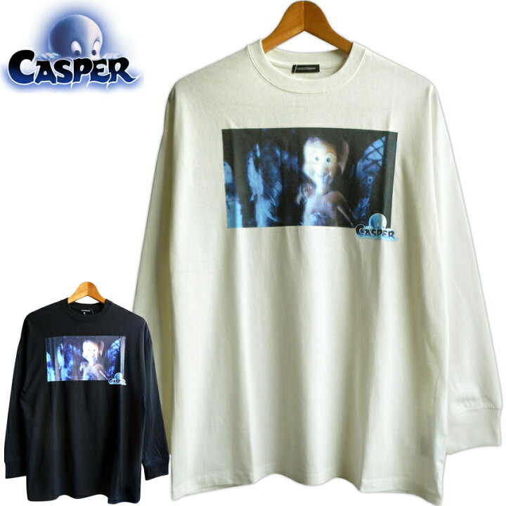 楽天市場 送料無料 キャスパー Casper おばけ 長袖tシャツ ロンt カットソー トレーナー メンズ レディース アメコミ アニメ キャラクター アメリカ映画 かわいい マニア レトロ ペアルック 双子コーデ 男女兼用 かわいい ゆったり ディズニー 大人 Tdl 春 秋 プラス
