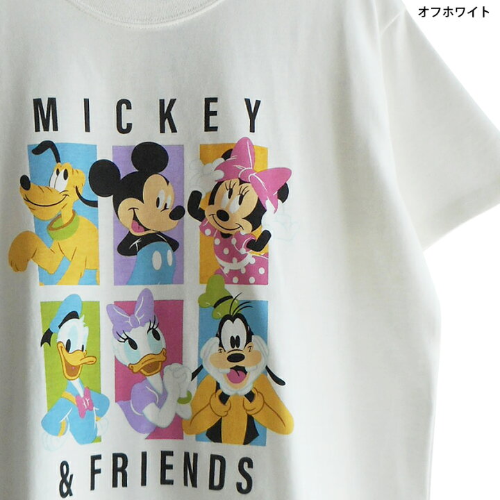 楽天市場】送料無料 Tシャツ ミッキー ミニー プルート ドナルド  
