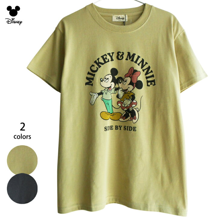楽天市場】送料無料 Tシャツ ミッキー ミニー disney レディース  