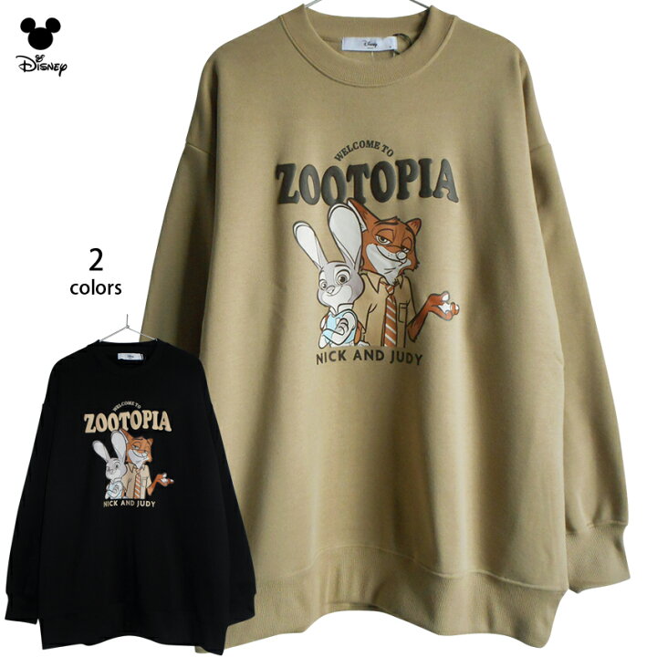 楽天市場】送料無料 ディズニー トレーナー ズートピア ZOOTOPIA 