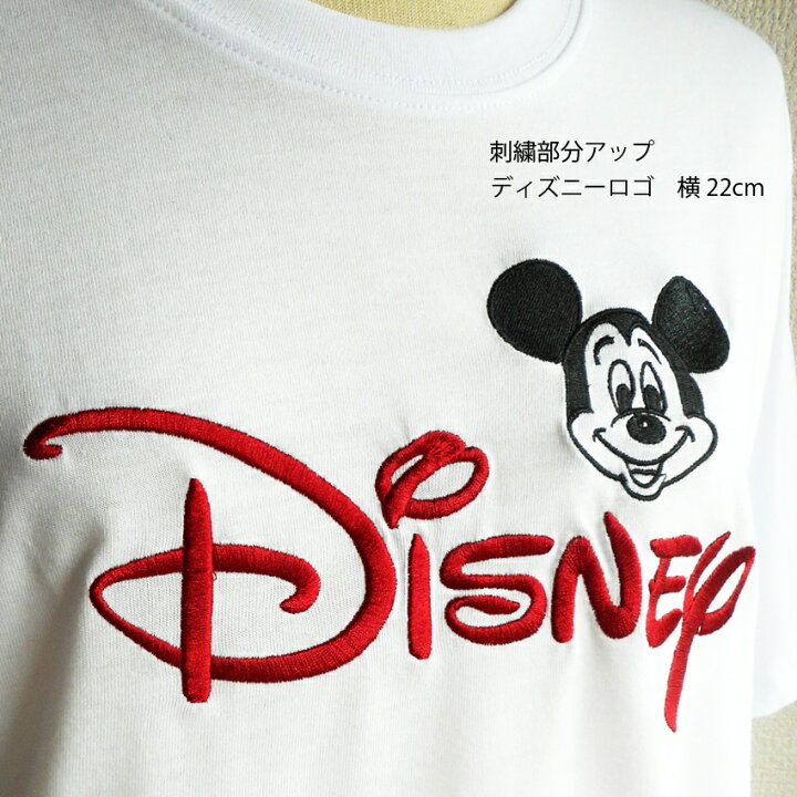 楽天市場 送料無料 ミッキー Tシャツ ディズニー ロゴ Disney 刺繍 シンプル スマイル レトロ ミッキーマウス 半袖 メンズ ペアルック ペアルック 男女兼用 かわいい ゆったり ビッグサイズ オーバーサイズ Tdl 春夏 アメコミ プラスチカネットショップ