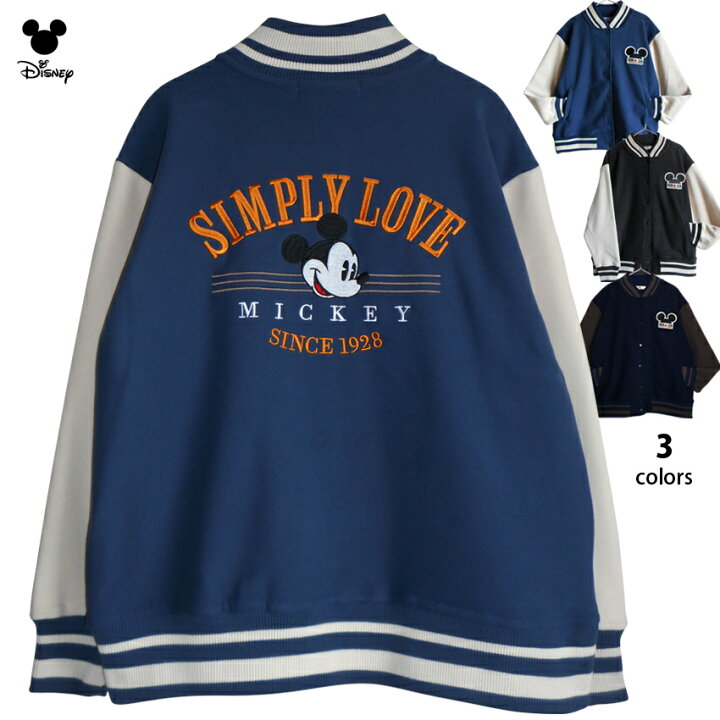 楽天市場】送料無料 ディズニー ミッキー ミッキーマウス スタジャン  