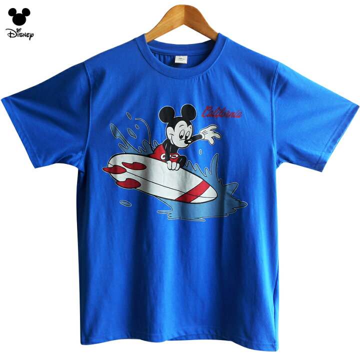 楽天市場 送料無料 Tシャツ ミッキー ディズニー ミッキーマウス サーフィン メンズ レディース Usa 波乗り ビンテージ レトロ サーファー ビッグサイズ オーバーサイズ Disney ブタピンク ペアルック 双子コーデ かわいい Tdl アメコミ プラスチカネットショップ