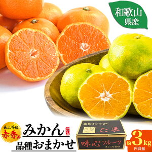 予約■11月上旬頃より【最上等級 赤秀品 和歌山県産 みかん 品種おまかせ 約3kg (約30個) 】ミカン みかん 和歌山 ご当地 お取り寄せフルーツ ギフト お礼 贈答 果物セット 果物 フルーツ ギフ
