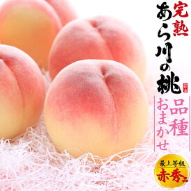 【和歌山県産 桃 あら川の桃 品種おまかせセット 贈答用】 おまかせ 白鳳 清水白桃 つきあかり 黄金桃など ランダム ピーチ モモ もも 御供養 御礼 感謝 引っ越し 内祝い ギフト 贈答 初夏 季節物 果物 フルーツ 祖父母 お取り寄せスイーツ お中元 暑中 お彼岸【送料無料】