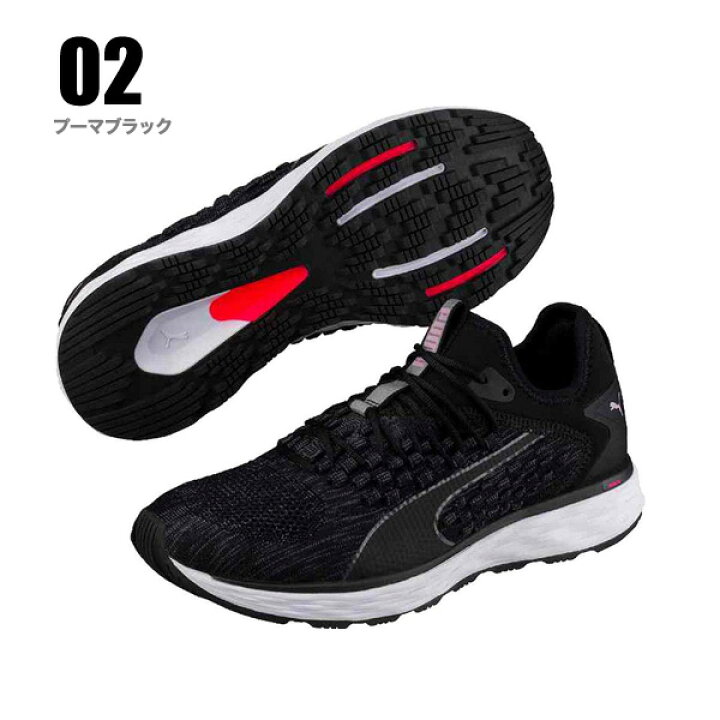 楽天市場 送料無料 22 5cm 25 5cm Puma プーマ レディース ランニング スニーカー シューズ Puma スニーカー レディースくつ 黒 ピンク 普段使い かわいい シンプル 運動 散歩 ジョギング 女性 楽チン ラクちん ヨガ ナイトラン 山 フェス ギフト 輸入
