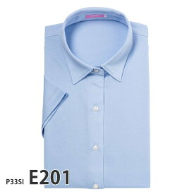 【クセになる着心地】ワイシャツ ニット 半袖 レディース ニットシャツ ゆったり型 ストレッチ テレワーク クールビズ 軽い着心地 Tシャツ感覚で着られる SHIRT-T プラトウ FLEXJAPAN [P33S1SI01]