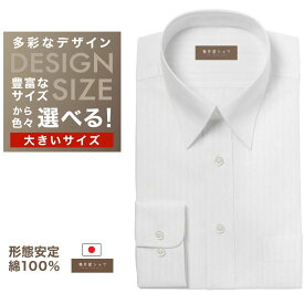オーダーシャツ デザイン変更可能 ワイシャツ Yシャツメンズ 長袖 半袖 七分 大きいサイズ スリム らくらく オーダー 日本製 形態安定 綿100％ 軽井沢シャツ レギュラーカラー 白無地オックス [R10KZR719X] 送料無料