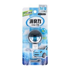 クルマの消臭力 クリップタイプ アクアブルー 3.2mL エステー 消臭力 車 車エアコン 【プラチナショップ】【プラチナSHOP】