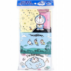 水に流せるポケットティシュ I'm Doraemon 16枚(8組)×9個入 ポケットティシュ ティシュペーパー ティシュー ティシュ 子供 キッズ キャラクター 水に流せる